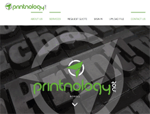 Tablet Screenshot of printnology.net